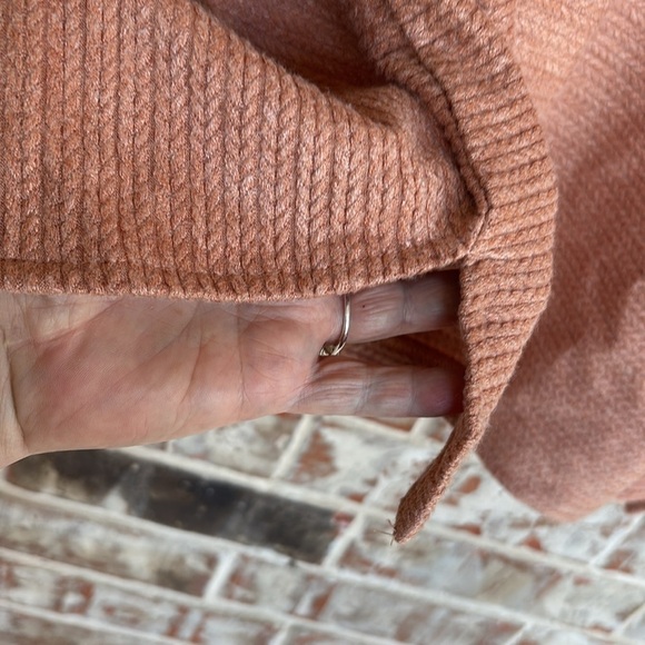 Lane Bryant Coral Cowl Neck Sweater - Picture 5 of 10